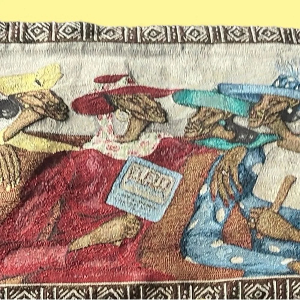 Church Ladies Woven Tapestry